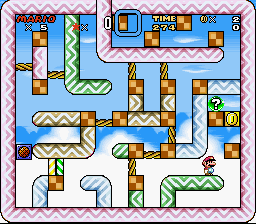 Super Mario World - Lost in Puzzle Land Screenshot 1